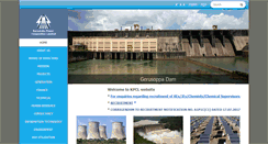 Desktop Screenshot of karnatakapower.com